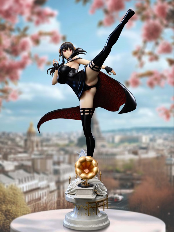 Xpic Studio Chun-Li vs Yor Forger Hot Sexy 1/4 Statue